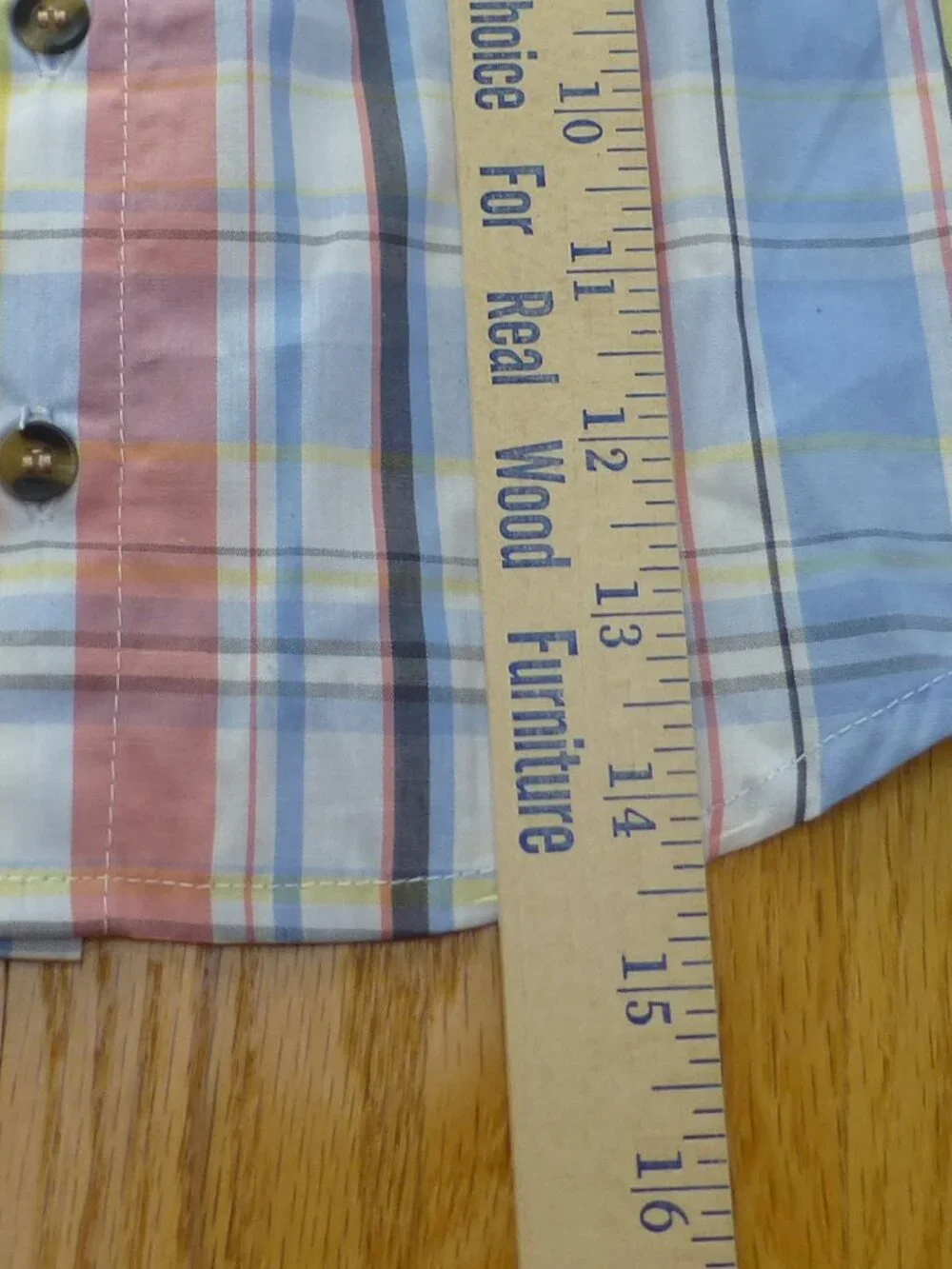 TOMMY BAHAMA 100% Cotton Boys 18M months Plaid Button Short sleeve shirt